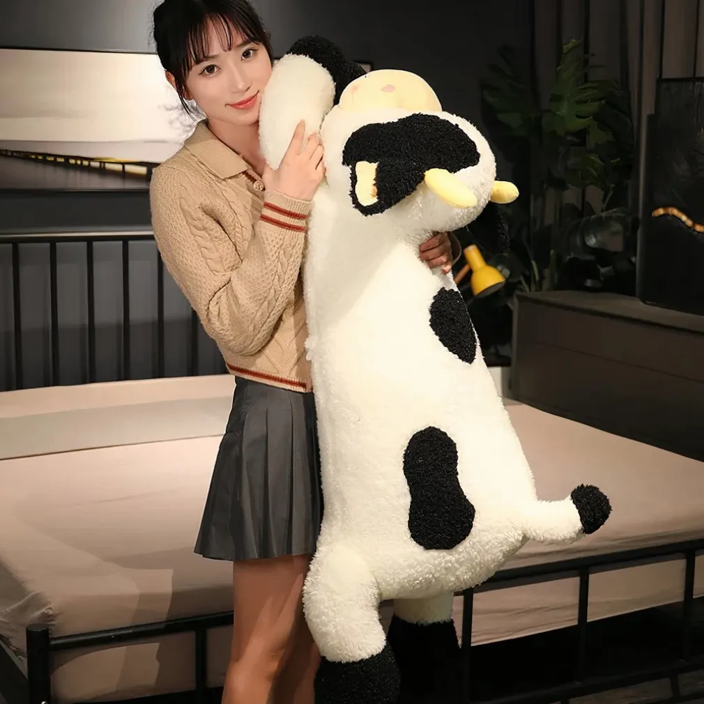 Peluche vache adorable géante