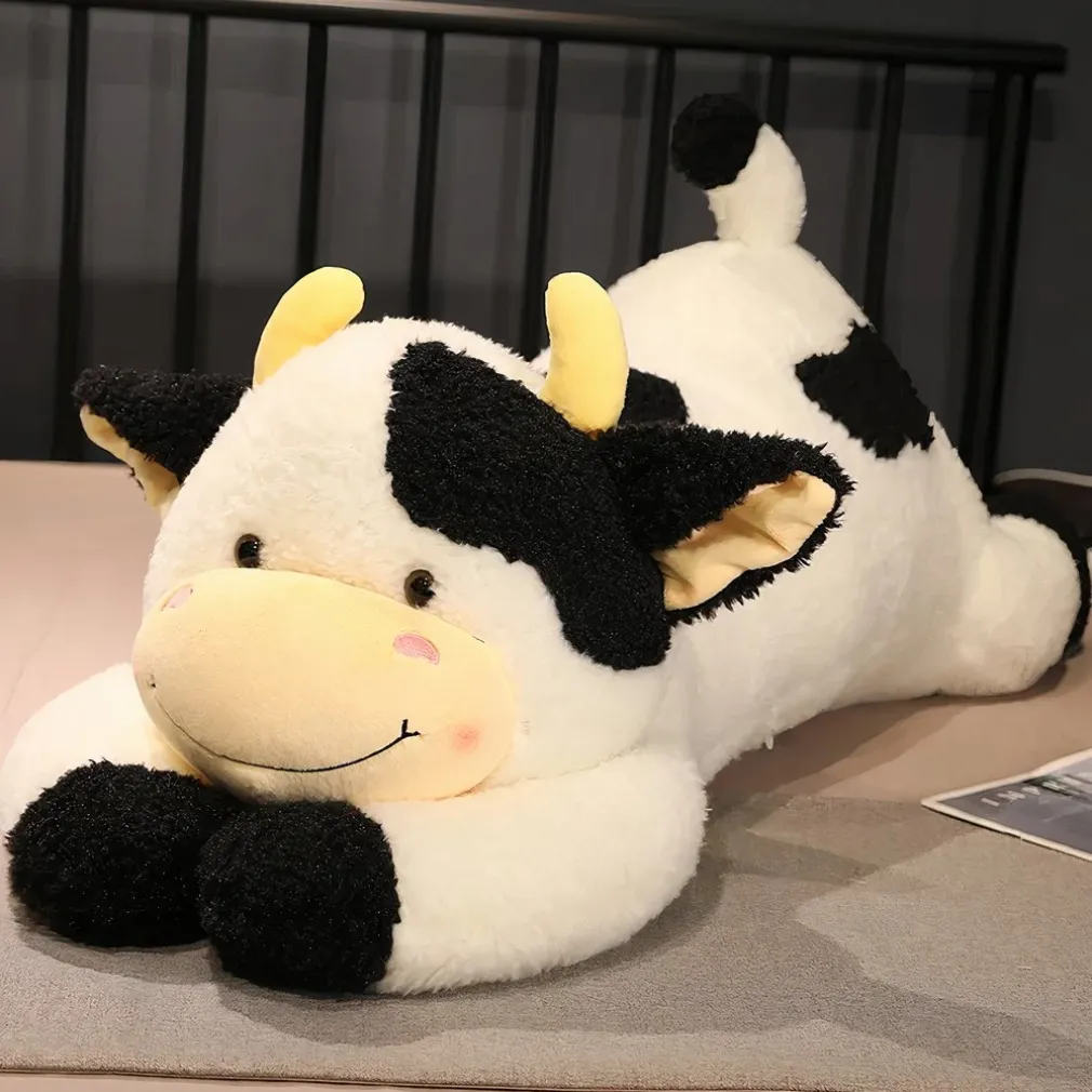 Peluche vache adorable géante