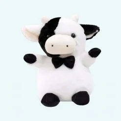 Peluche vache Gentleman