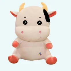 Peluche vache mignonne pour enfant