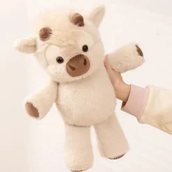 Peluche vache originale qui court