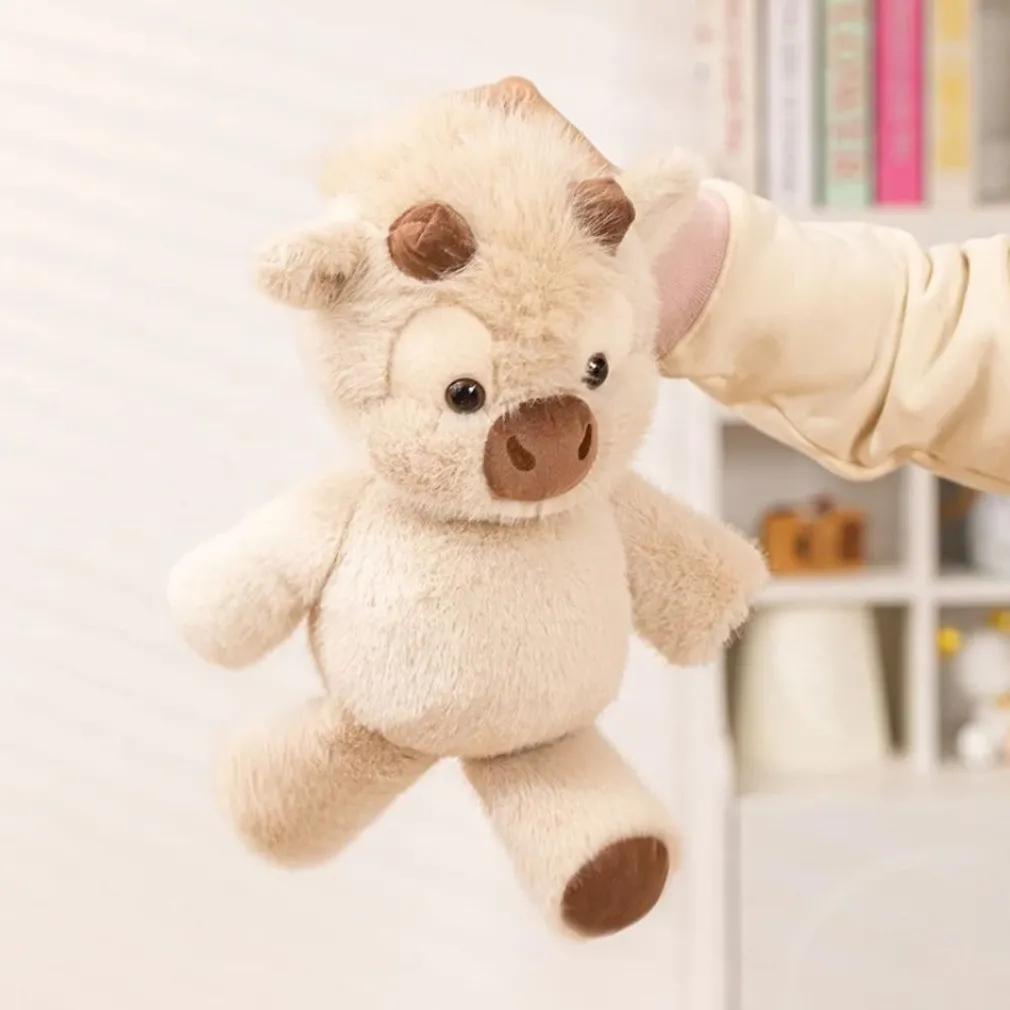 Peluche vache originale qui court