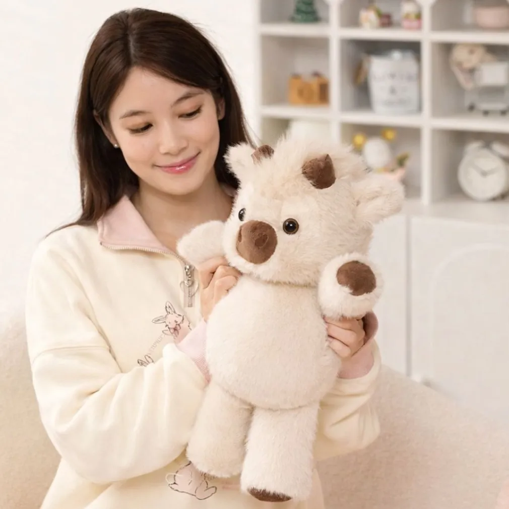 Peluche vache originale qui court