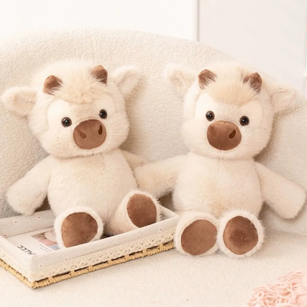 Peluche vache originale qui court