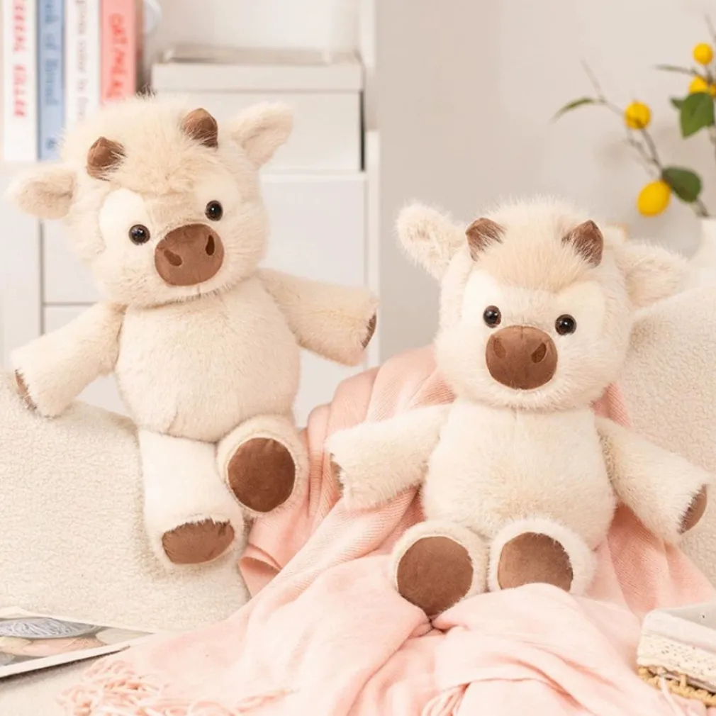 Peluche vache originale qui court