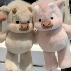 Peluche vache originale qui court
