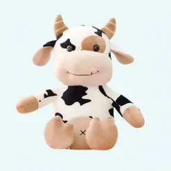 Peluche vache tachetée
