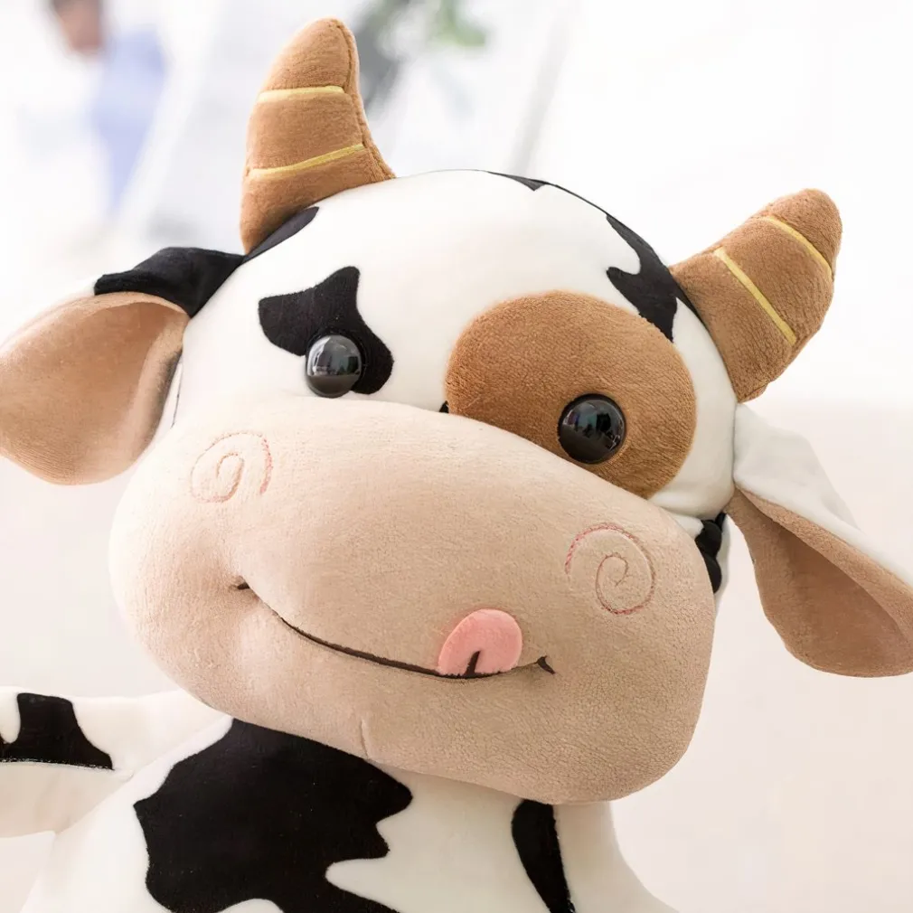 Peluche vache tachetée