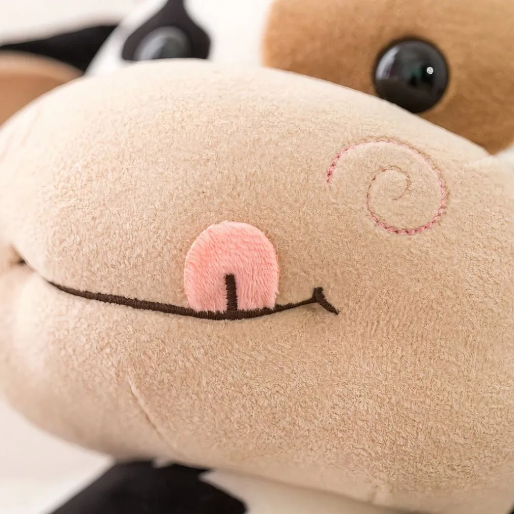 Peluche vache tachetée
