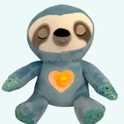 Peluche veilleuse paresseux qui respire