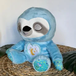 Peluche veilleuse paresseux qui respire