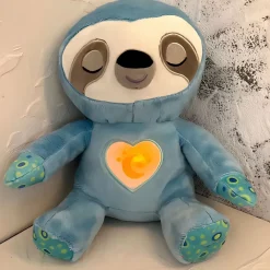 Peluche veilleuse paresseux qui respire