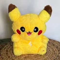 Peluche veilleuse Pikachu qui respire avec berceuses