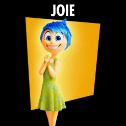 Peluche Vice Versa 2 du personnage Joie
