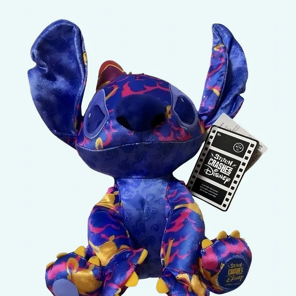 Peluche violette Stitch du dessin animé