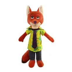 Peluche Zootopie Nick Wilde et Judy Hopps Disney