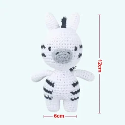 Peluches animaux de la jungle au crochet