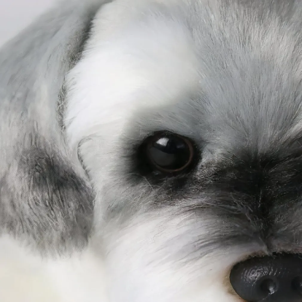 Peluches en forme de chien