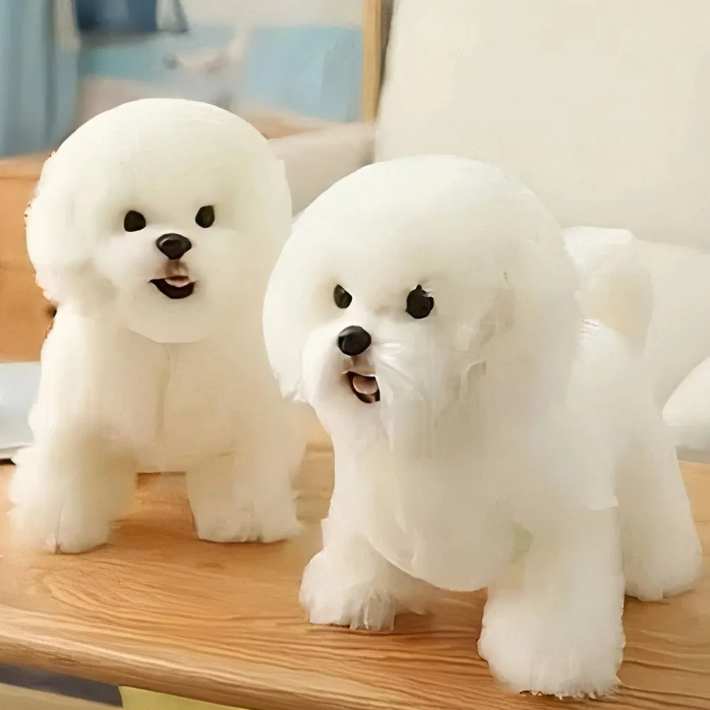 Peluches en forme de chien