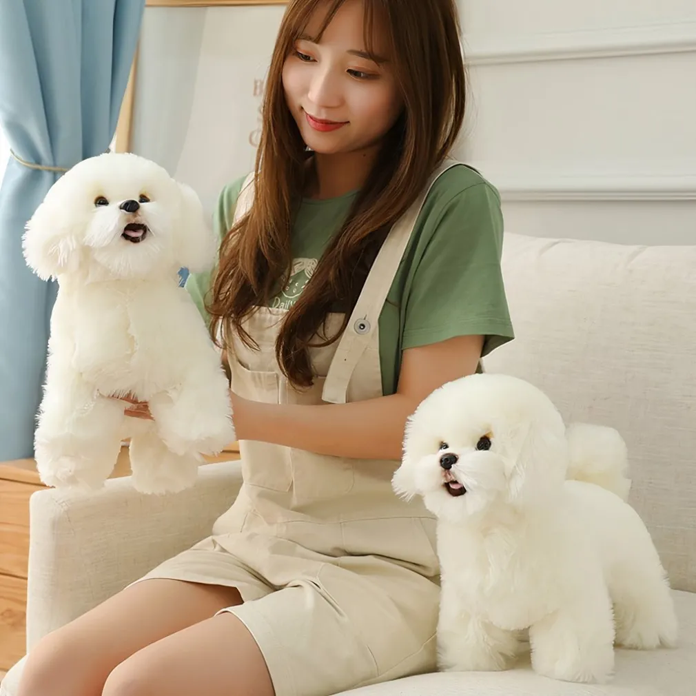 Peluches en forme de chien