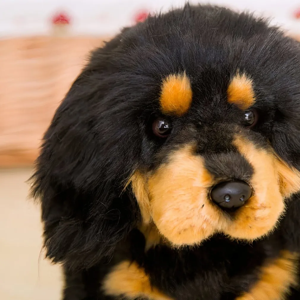 Peluches en forme de chien