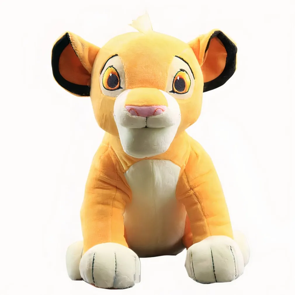 Peluches Simba et Nala