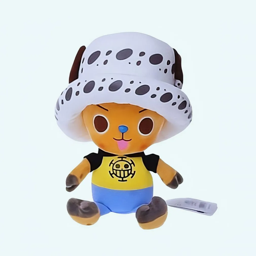 Petite peluche Chopper One Piece méchant blanc