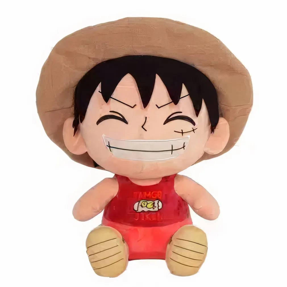 Petite peluche Luffy heureux One piece