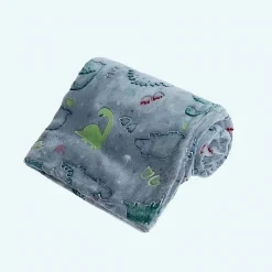 Plaid lumineux en forme de dinosaure