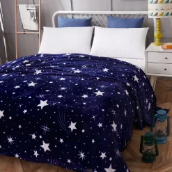 Plaid étoiles lumineuses