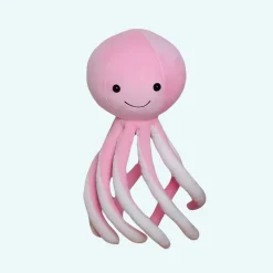 Poulpe mignon en peluche rose