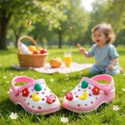 Sabots style Crocs pour peluche Labubu