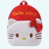Sac à dos en peluche Hello Kitty rouge
