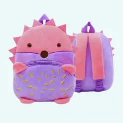 Sac à dos en peluche hérisson