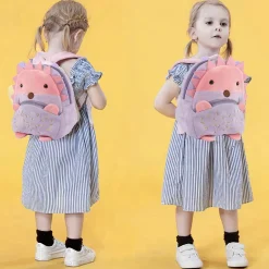 Sac à dos en peluche hérisson