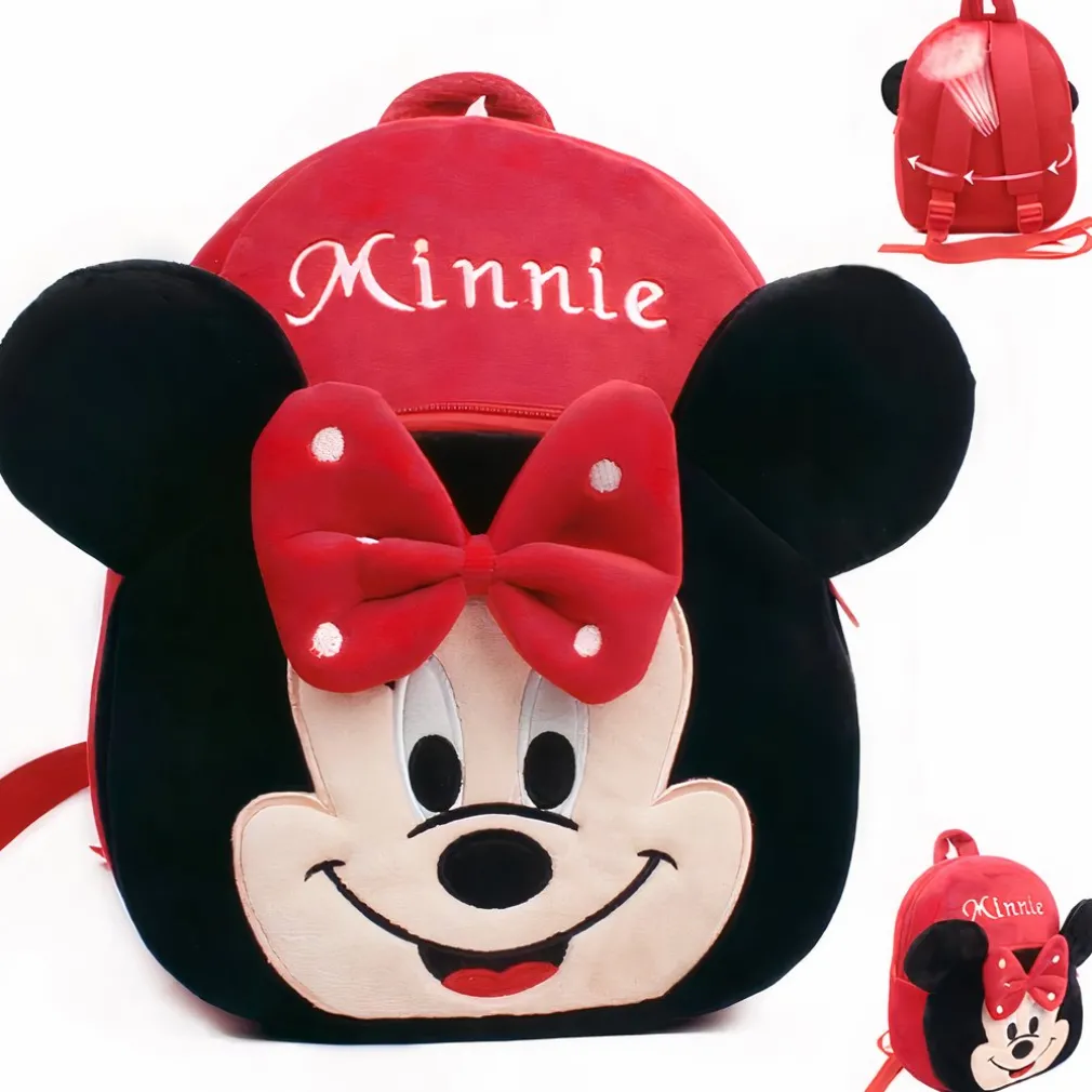 Sac à dos en peluche Minnie
