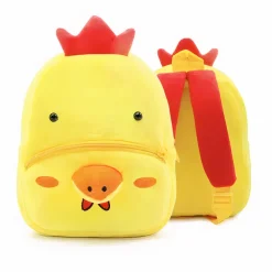 Sac à dos en peluche poule
