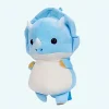 Sac à dos peluche tricératops