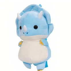 Sac à dos peluche tricératops