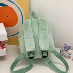 Sac à dos style Labubu en peluche