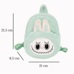 Sac à dos style Labubu en peluche