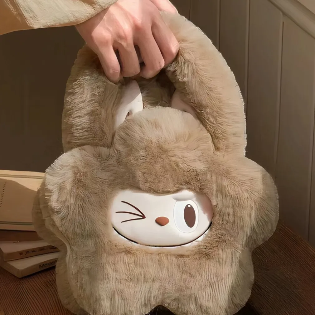 Sac à main en peluche style Labubu
