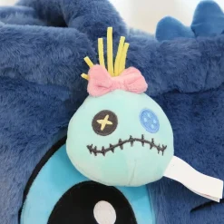 Sac en peluche tête de Stitch