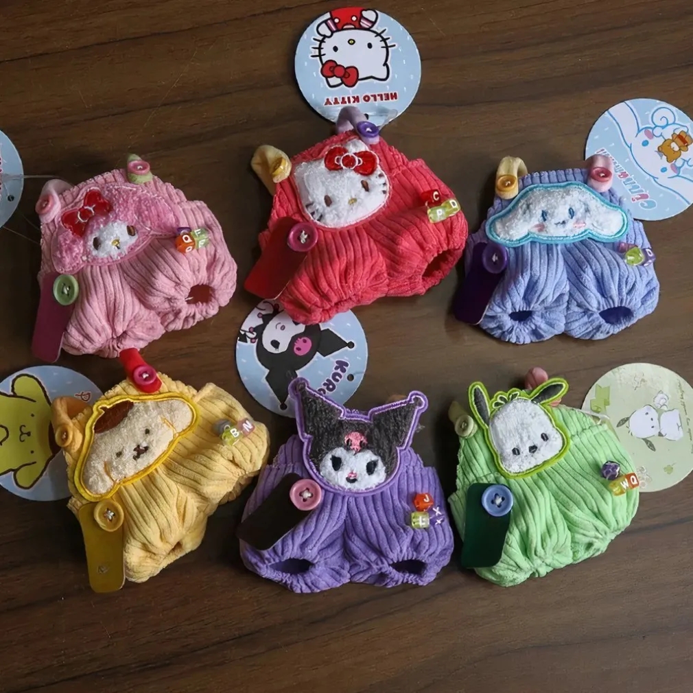 Salopette kawaii pour peluche Labubu