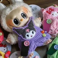 Salopette kawaii pour peluche Labubu