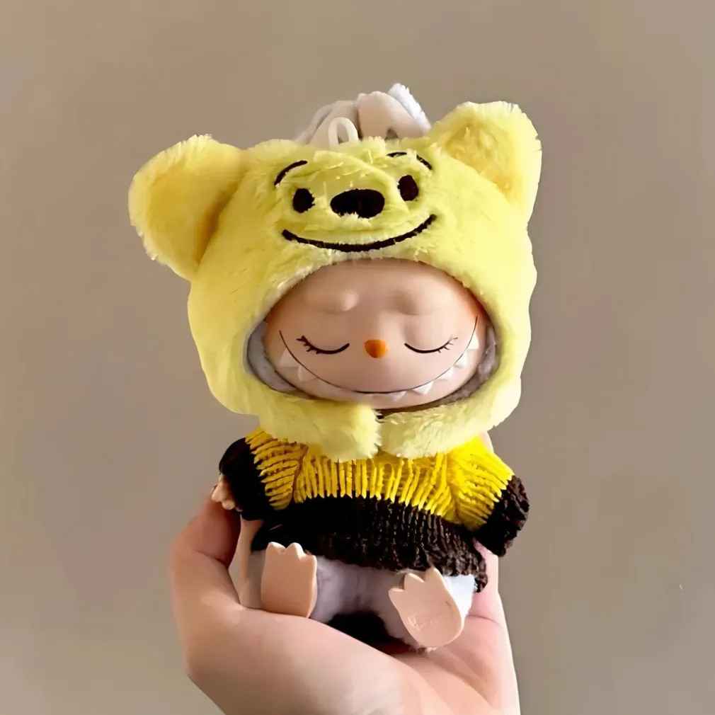 Tenue Winnie l’ourson pour peluche Labubu