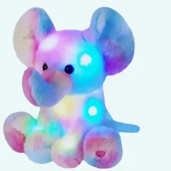 Veilleuse peluche en forme d’éléphant