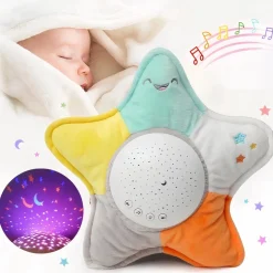 Veilleuse peluche étoile souriante