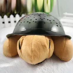 Veilleuse peluche tortue projecteur de ciel étoilé